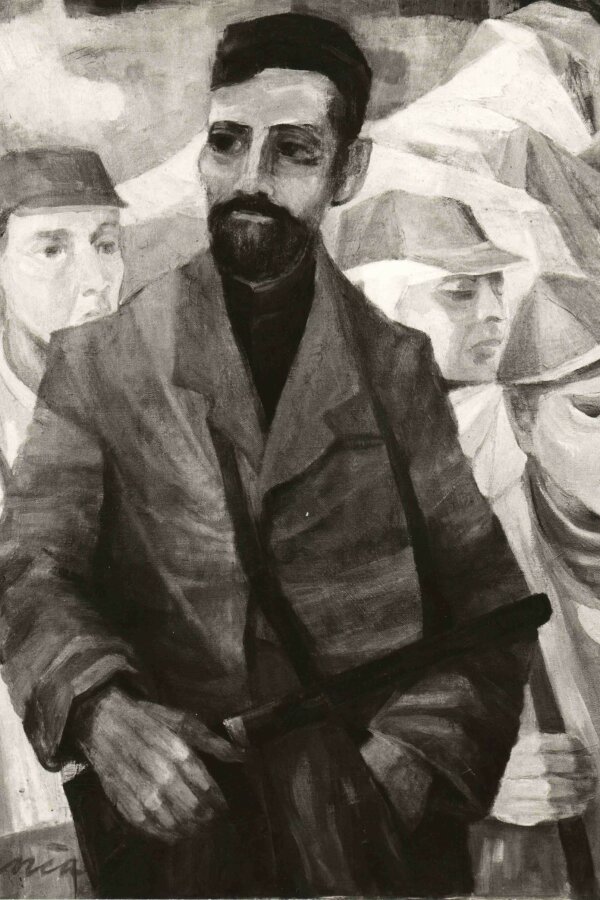 Janča, portrét partyzána, autor fotografie Michal Novák 